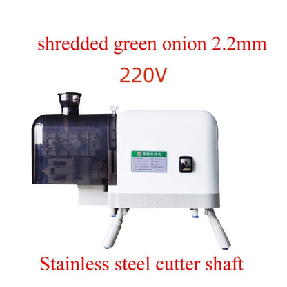 Processors Cabbage Pepper Leek Celery Green Onion Shred Machine Electric Food Vegetable Shredder