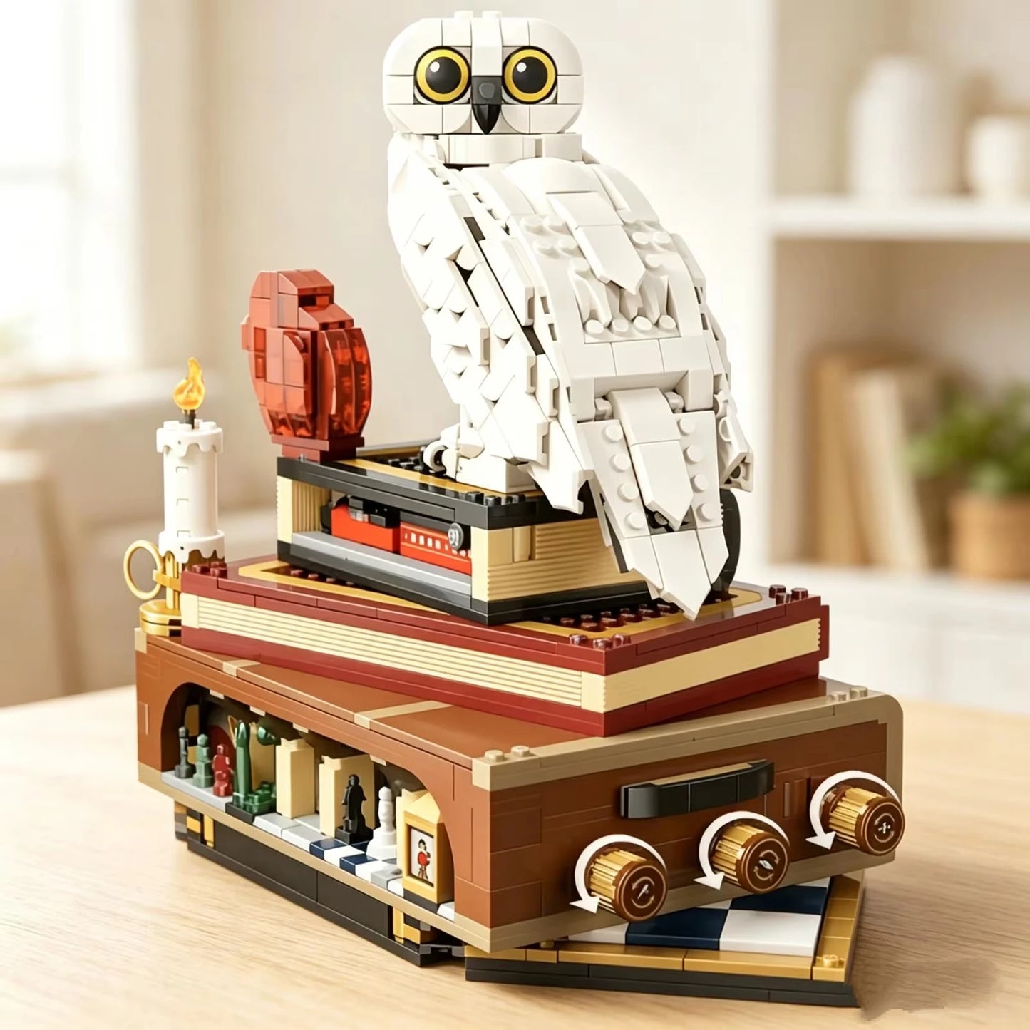 2026 Magic Stone Edition Building Block Set Assembly Model Kit MOC 1571 Christmas Birthday Gifts