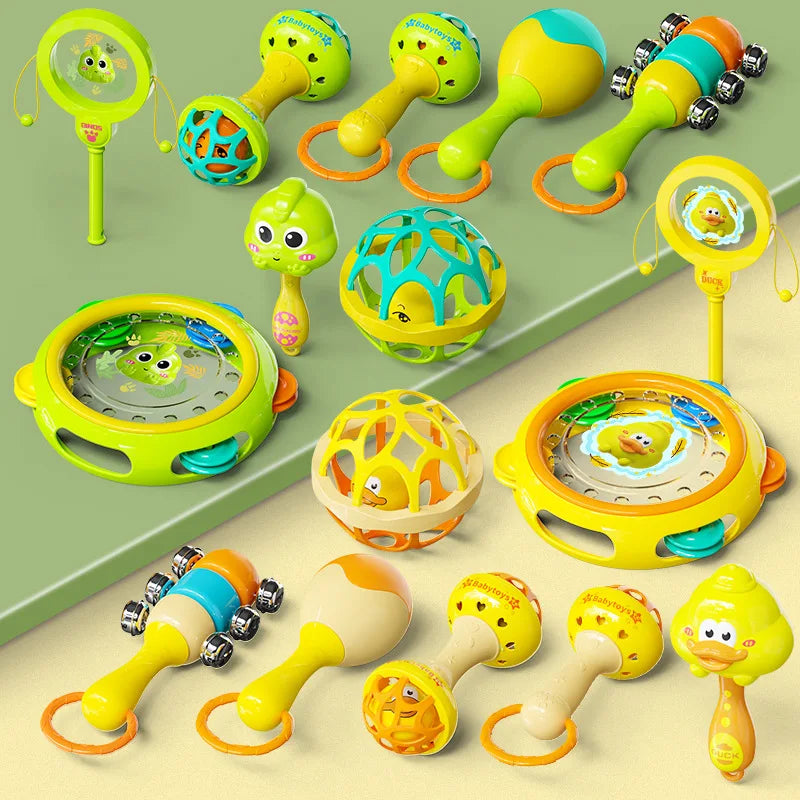 New Baby Rattles 0 12 Months Ringing Toy, Available in Multiple Colors, Bright and Eye-catching, Loved By Babies, Christmas Gift