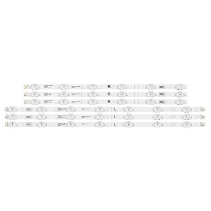 LED Backlight strip 13 leds for Hisense 55"TV 55R6E3 55R6040G 55A7300FTUK 55H78G HD550X1U82-L1-2019061101 LB5500P V0 LB5500Q V0