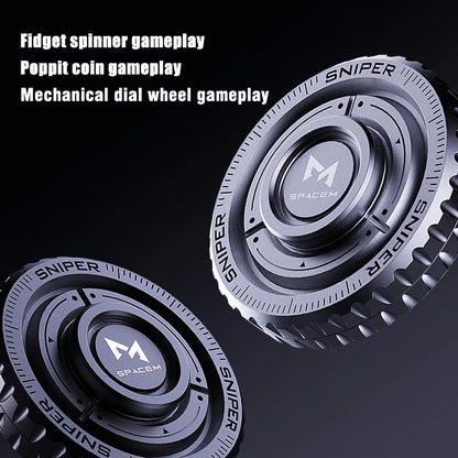 YIJOO EDC Fidget Spinner Finger Hand Spinner Anti Anxiety Stress Relief Toys Gift for Kids & Adults Exclusive Gyro