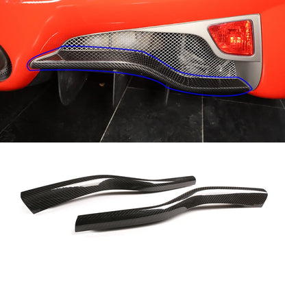 For Ferrari 458 2011-2016 black Real Carbon Fiber Car Gear Shift Window Control Panel Steering wheel Sticker Auto Accessories