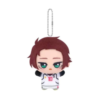 Anime Blue Lock Vol.9 Vol.10 Rin Itou Bachira Meguru Cosplay Plush Doll Fluffy Maumet Pendant Toys Gifts
