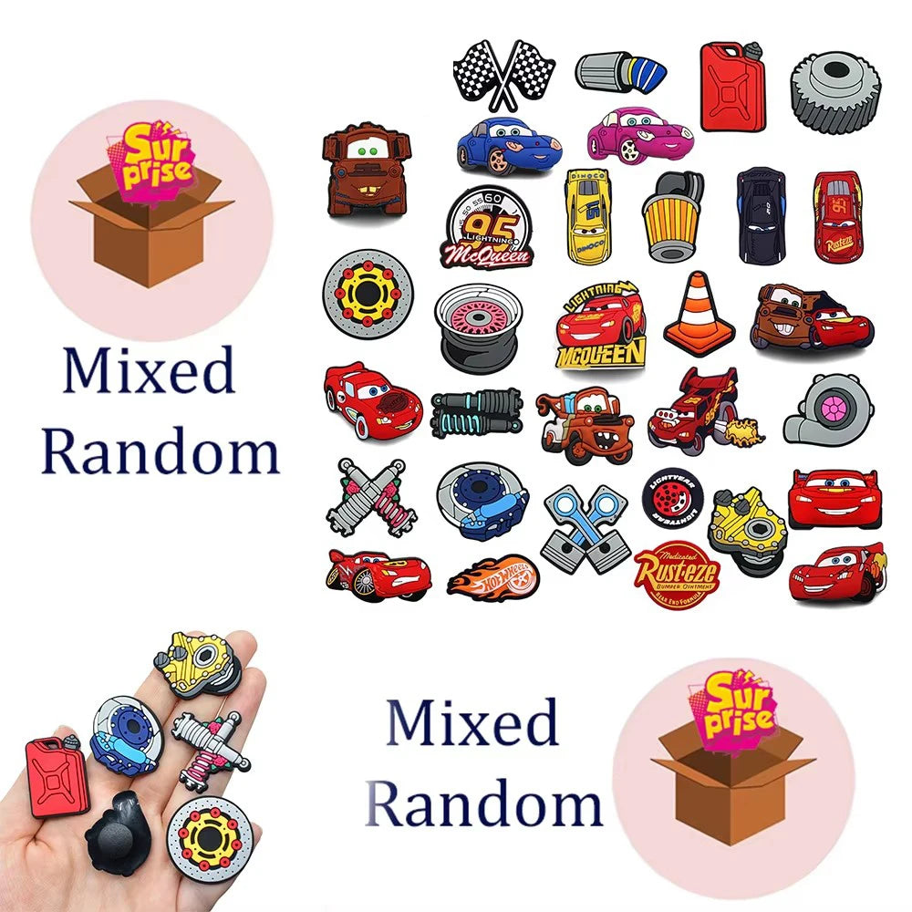 Hot Toys Automobile Tools 10-100pcs Shoe Charms For Sandals, Shoe Decoration Accessories Shoe Pins Great Gift For Men Women