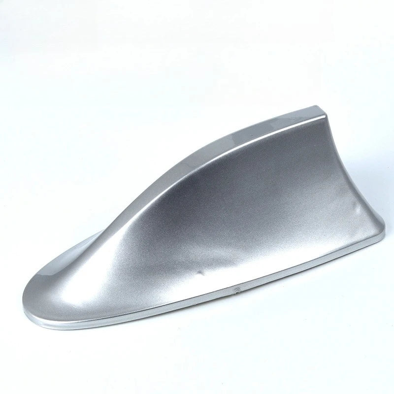1pc Car decoration shark fin antenna for signal and radio reception, roof wing antenna modification without drilling