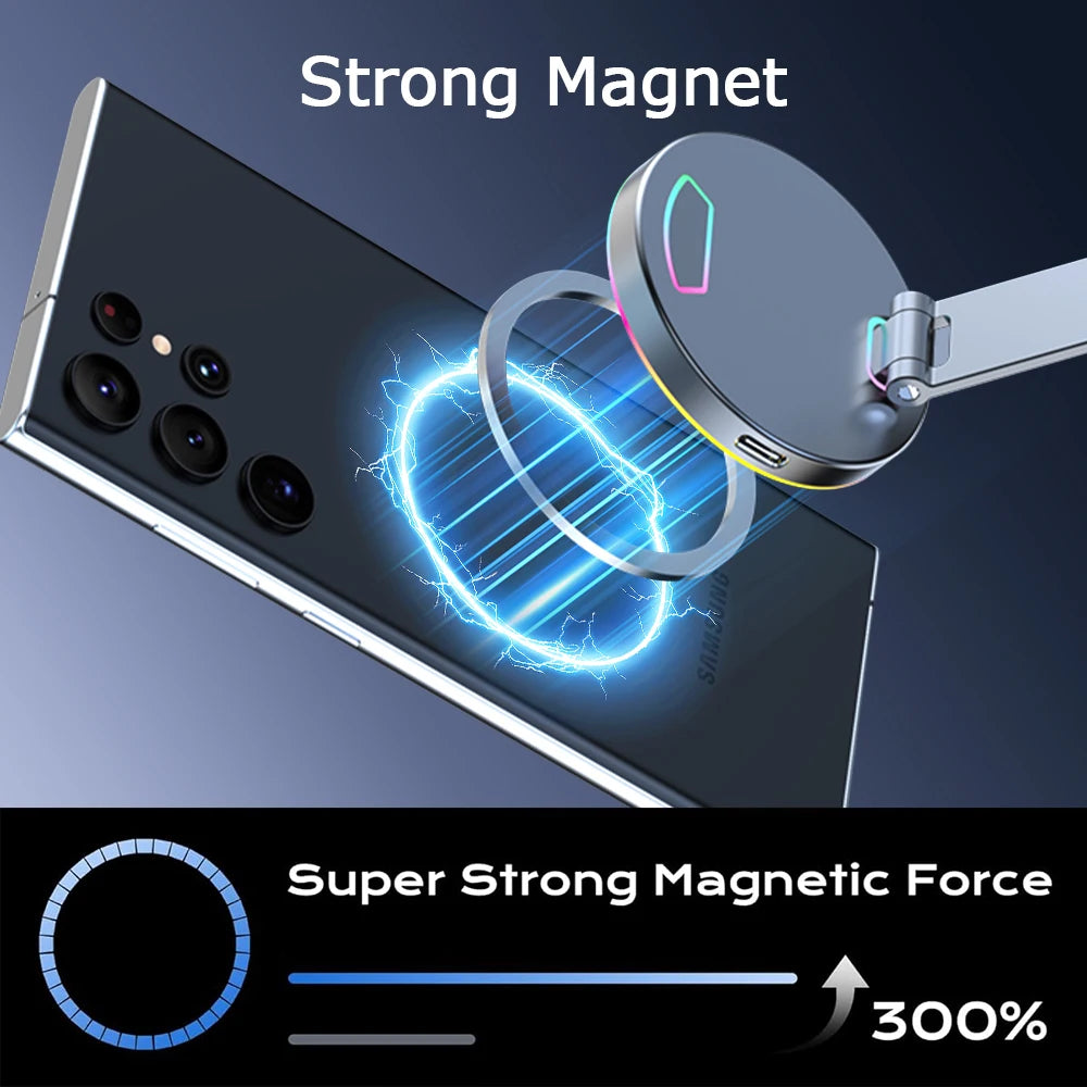 2026 NEW CAR Phone Magnetic Stand Multi-Functional Vacuum Adsorption Stretching And Folding 360° Rotate Navigation Stand