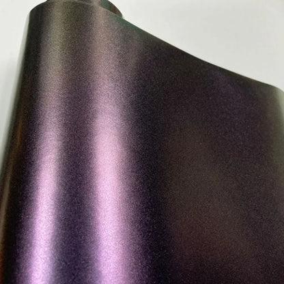 Premium Gloss Chameleon Pearl Glitter Metallic Green purple Vinyl Car Wrap Foil With Air Release Diamond Car Sticker Decal