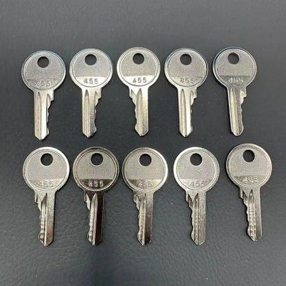 1/2/5/10PCS Ignition Switch Key 455 104466 Skyjack Man-Lifts Ronis  and Genie JLG Lift Forklift Models 21982 Starter Keys