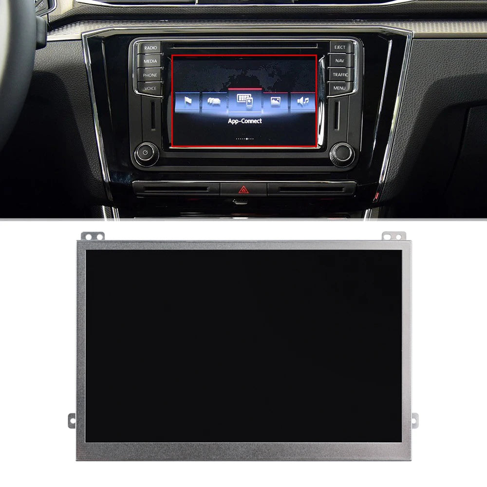 6.5-Inch 6.33-Inch Replacement LCD Screen TDO-WVGA0633F00045 WVGA0633F00039 For VW STD2 MIB 200 682 680 684 Discover Car Radio