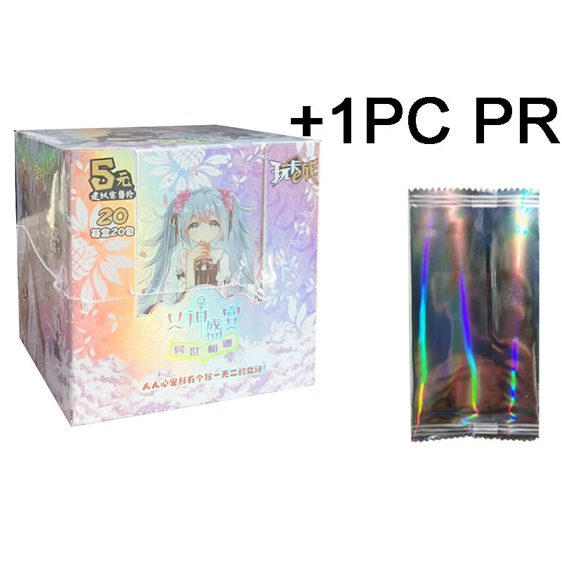 Goddess Story Collection Cards PR Booster Box Pack Full Set Bikini Puzzle Tcg Sexy Girl Party Game Playing Cards