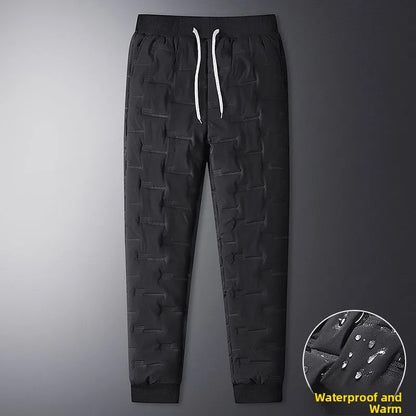 Men's Winter Thickened Cotton Pants 2024 Outdoor Wear Sport down Cotton Loose Cold Proof Warm Super Thick Casual Trousers