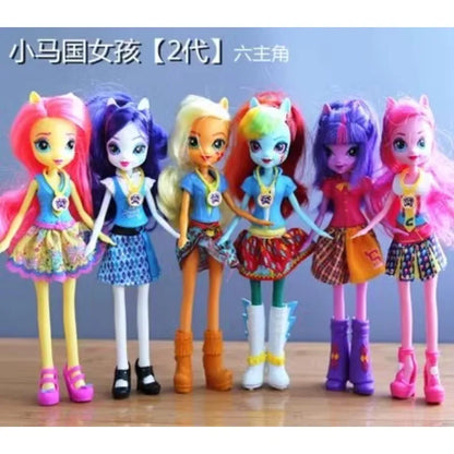 My Little Pony Figure Twilight Sparkle Celestia Shining Armor Cadence Pinkie Pie Fluttershy Starlight Glimmer Toy