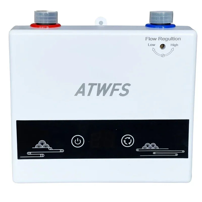 Instant Water Heater 220V 4600W Portable Electric Heaters for Bathroom Hot Water Shower and Home Kitchen Heating