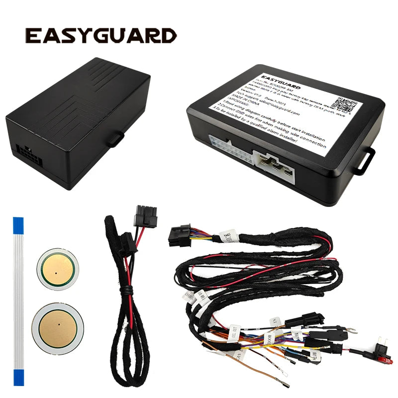 EasyGuard Plug Play Factory Key Remote Starter Fit For Selected BMW 2013-2018 I01/I12/I15 Wth OEM Push Start Button DC12V