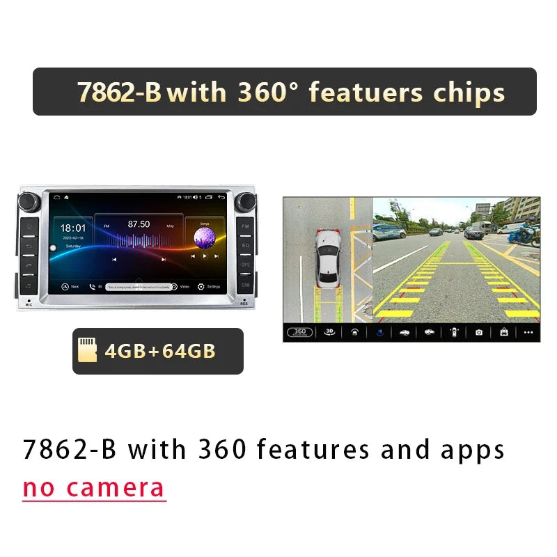 CHSTEK Android 13 Car Radio For Hyundai Santa Fe 2007 2008-2012 Head Unit Carplay Bluetooth WIFI 4G GPS Multimedia Vedio Player