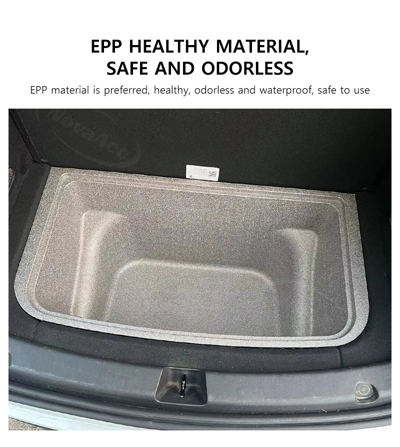 Front Trunk Rear Trunk Storage Box For Tesla Model Y Juniper 2021-2026 Model 3 Highland 2024-2026 Camping Travel Insulated Bin