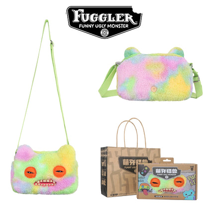 Fugglers Ugly Tooth Monster Fluffy Crossbody Bags Cute Fugg Plush Purse Shoulder Backpack Wallet Girls Boys Cartoon Animal 22CM