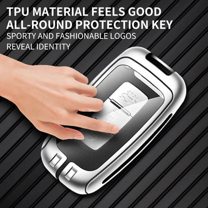 Modern High-End Hyundai Key Cover Suitable for N LINE N IX35 IX25 Tucson Sonata Car Key Case Luxury Design Vehicle Accessories