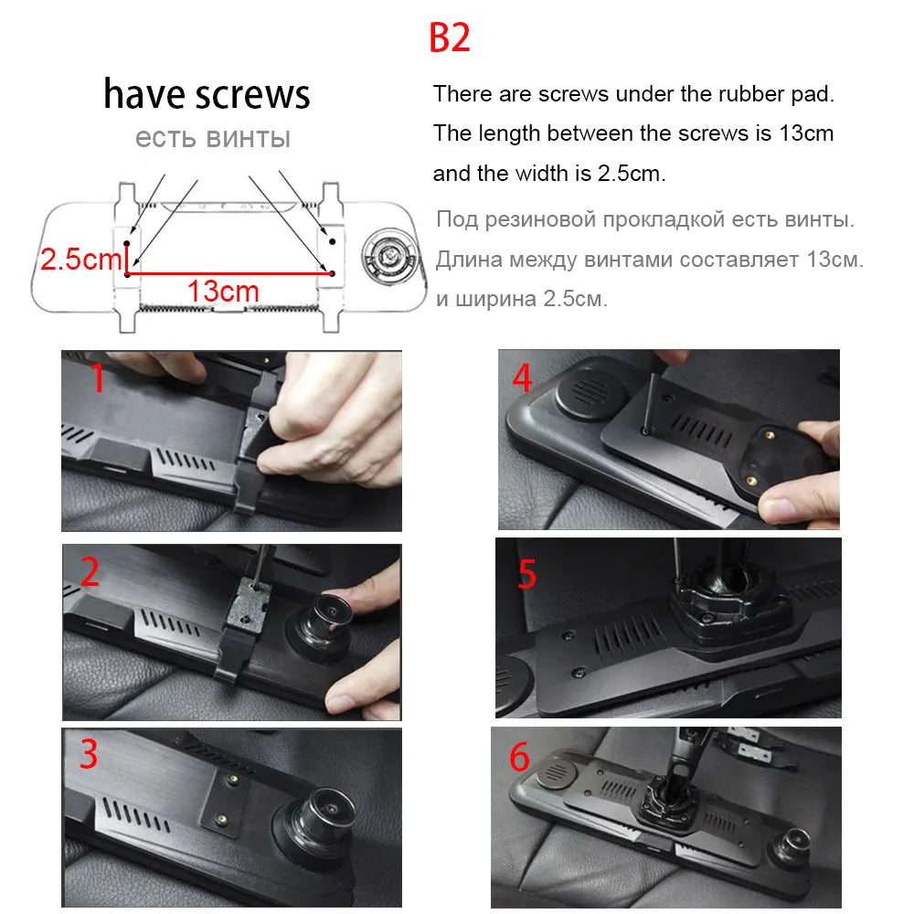 Special Bracket Mount for Rearview Mirror Car DVR Dash Cam No.1...No.288 Interior Rearview Mirror Mount Car DVR Holder Mounts