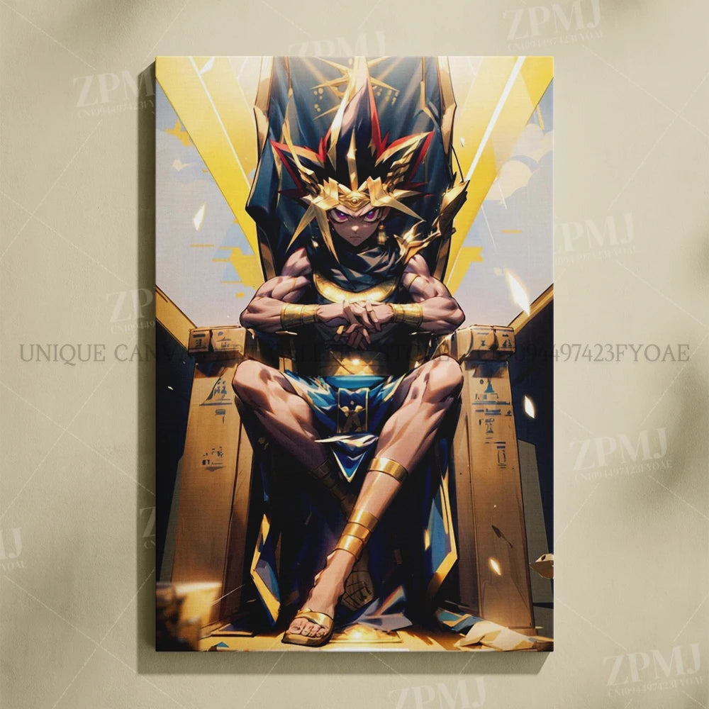 Yu-Gi-Oh! Canvas Pictures Painting Anime Figures Home Decoration Prints Poster For Living Room Frameless Wall Artwork Mural