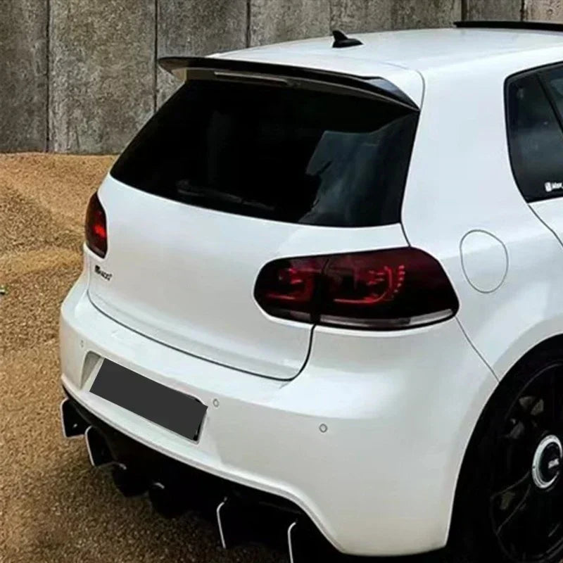 For Volkswagen 2010-2013 Golf 6 GTI MK6 GTI R20 Hatchback Car Rear Roof Spoiler Wing Rear Trunk Lip Spoiler Accessories Body Kit