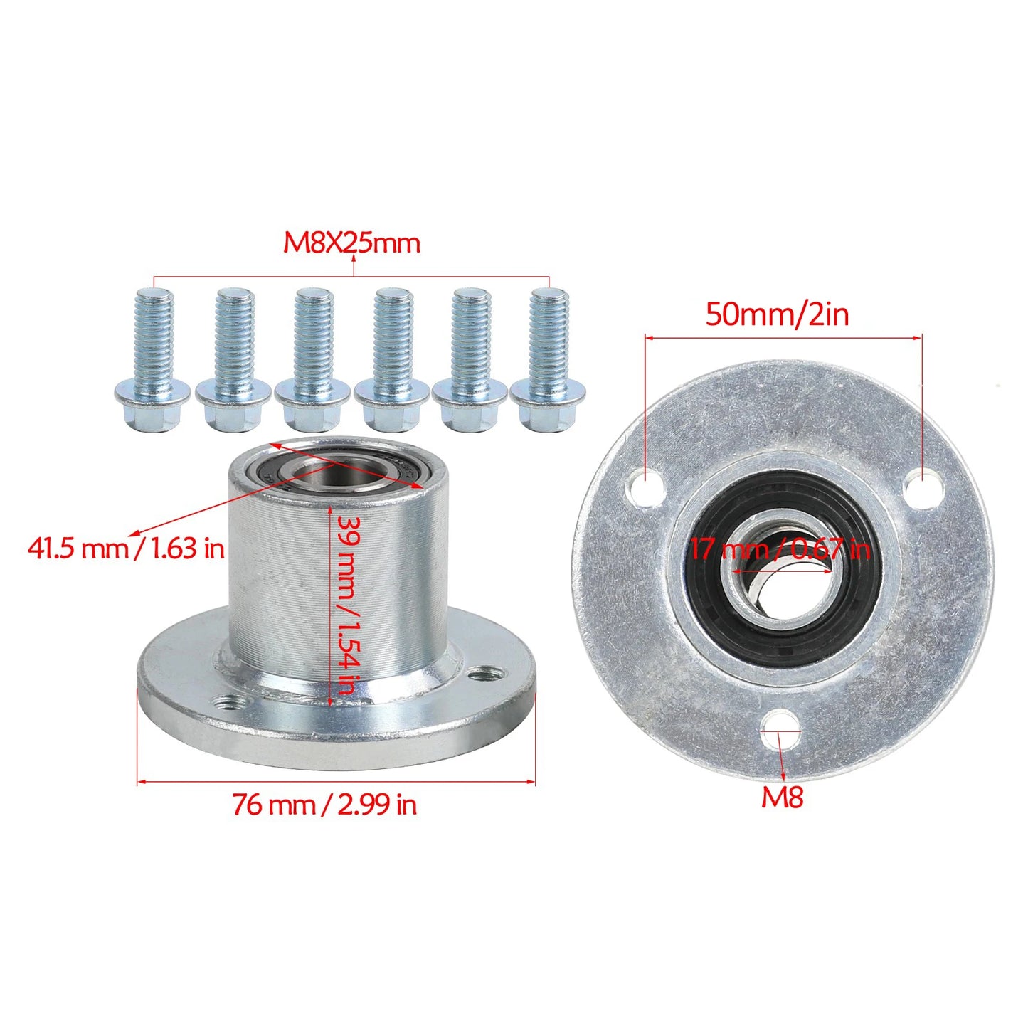 TDPRO 32" Racing Go Kart Rear Axle Kit 5" Wheels Front Steering Brake ATV Quad Go Cart