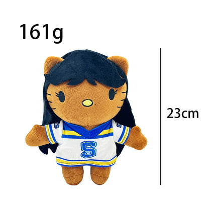 Multiple Styles Cute Cat Eminem XXXTentacion Frank Ocean Plush Toy Doll with Clothes Stuffed Soft Plush Toys Fans Collect Gift