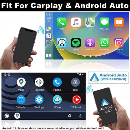 Car Double Din For 2012 - 2015 Toyota Corolla (RHP) 10-inch Android 13 car navigation built-in Carplay + Android auto / 4 + 64G