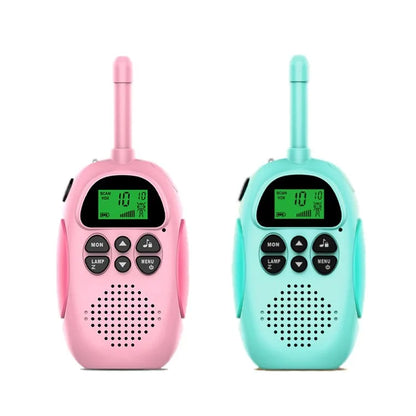 2PCS Children's Wireless Phone walkie talkie Portable Parent Child Interactive 3KM Long Range  walkie talkie Toys Phone Gifts