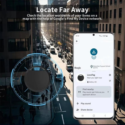 New Smart Location GPS Tracker for Android Phones Google's Find Hub Anti Lost Key Finder Smart Tag for Samsung Pixel OnePlus