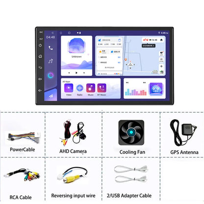 7" 6+128GB For Nissan Navara D40  2005-2015  Car Stereo Radio Apple CarPlay Android 15 Head Unit FM GPS Reversing Image