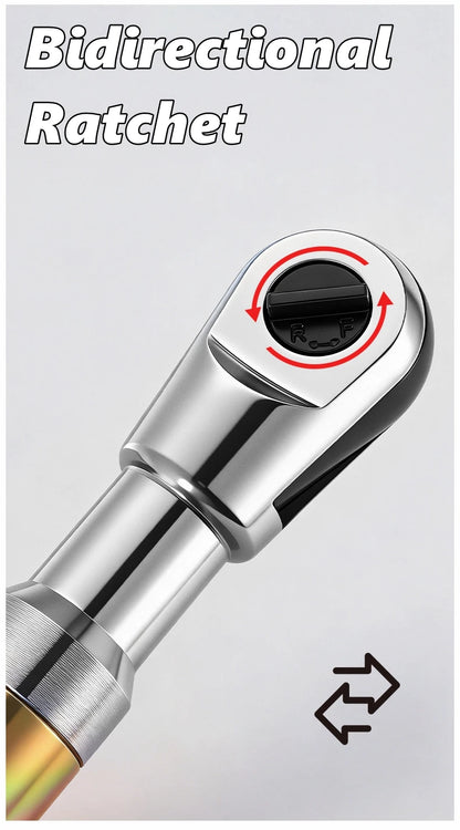 Manual & Automatic Self-Contained Ratchet Extended Wrench, Electric Extension Car Wrench,Four-wheel Alignment Angle Adjustment