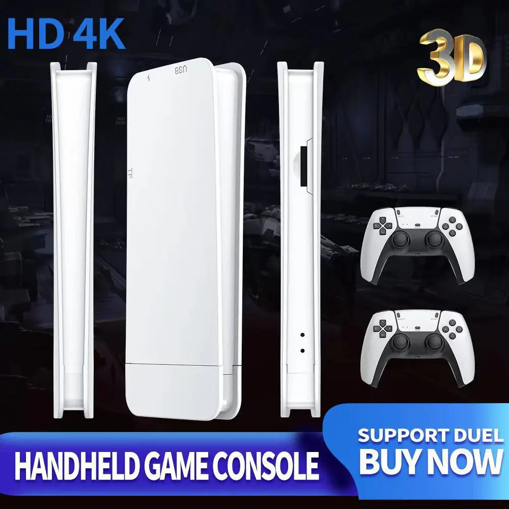 M15 4K game console home mini video game 64G retro console 128G player HD video game stick 2.4G dual wireless control PS1 gift