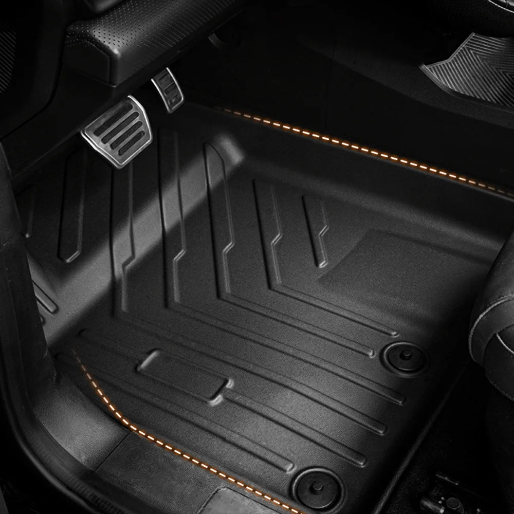 For Jetour T2 Traveler 2023 2024 2025 Floor Mats Trunk Mats All Weather Waterproof Anti-Slip Front Rear Cargo Liner Foot Pads