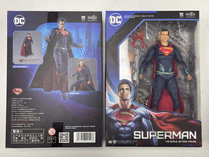 Justice League Figure Batman Action Figures Superman Aquaman Mera Harley Quinn PVC Collection Models Toys Gift