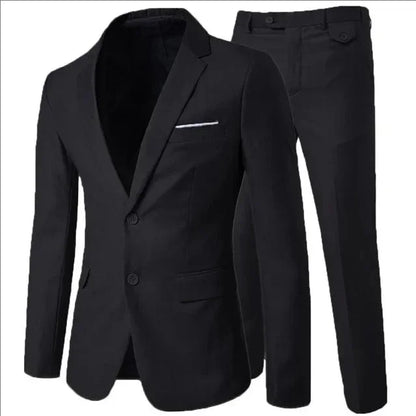 Elegant Men Suits For Wedding 3 Pieces 2 Set Jackets Vest Pants  Blazers Outfit Business Classic Full 2024 Formal Costume