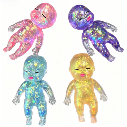 Dream Color Baby Squishy Toys, Slow Rebound Stress Relief Toys, Soft Squeeze Ball for Kids & Adults, Creative Decompression Gift