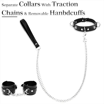 Sex Restraints Bondage BDSM Toys PU Leather Adjustable Waist Strap Adult SM Games Sex Toys for Men Women Sex Bondage Toys