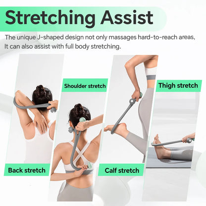 EVA 360° Trigger Point For Pain Relief,Portable Manual Shoulder Massager,Suitable for Fitness,Which Can Be The Perfect Gift