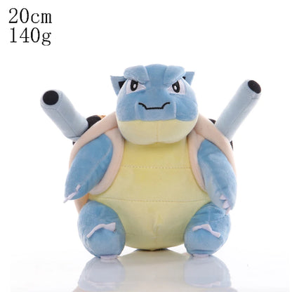 Pokemon Mega Dragonite Holding Dratini Sleeping Vaporeon Flareon Initial Pikachu Peluche Riding Gyarados Lapras Plush Doll