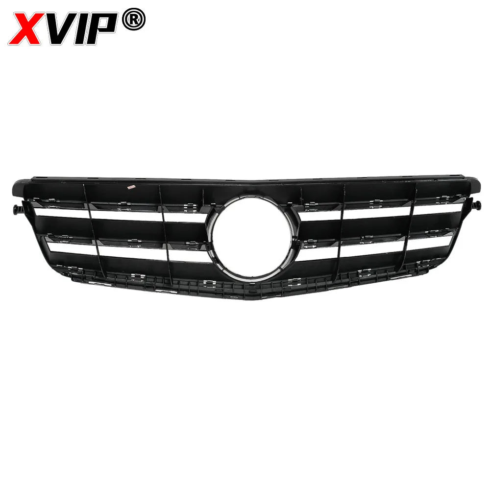 XVIP For Mercedes W204 Grille Benz C-Class C204 S204 2007-2014 C180 C200 C250 C300 C350 Diamond AMG GT Style Front Bumper Grille