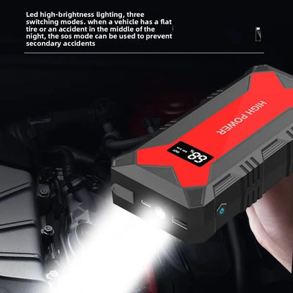 CEYYOR 12V 3IN1 Booster Jump Starter for Petrol Diesel Car.Portable Jump Starter Car Battery with LED Light and USB Port,점프스타터