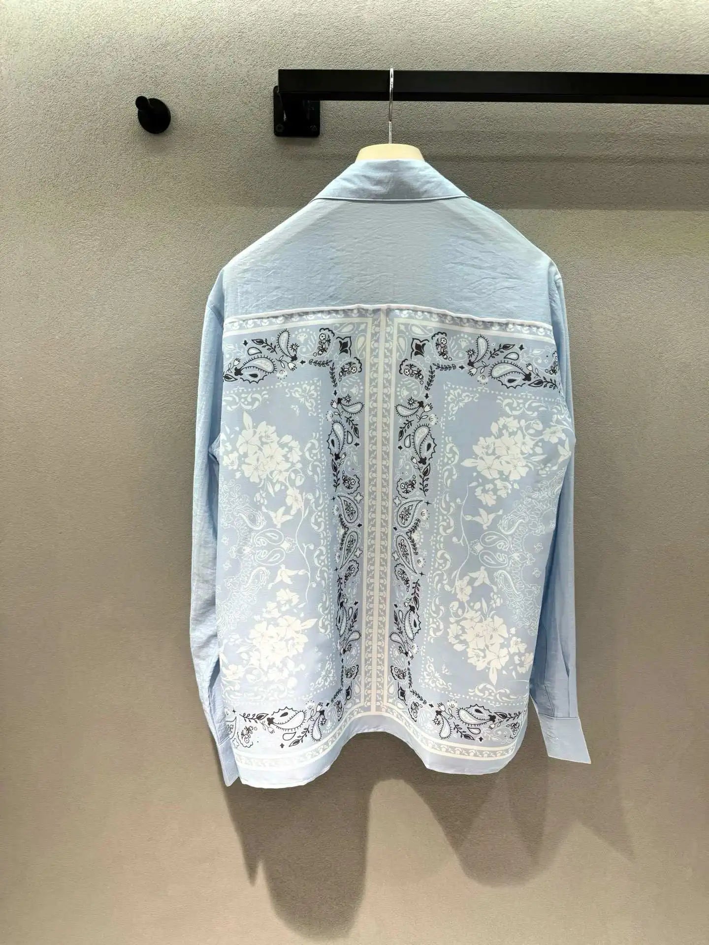Mediterranean Style Silk Scarf Printed Shirt Loose Top Strapless Short Skirt Set Casual Women's Clothing 26's New