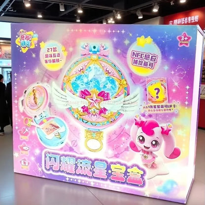 New Catch Teenieping Anime Figure Shining Meteor Season 6 Chinese Version 7 Toy Set Sweetheart Doll Figurine Collection Toy Gift