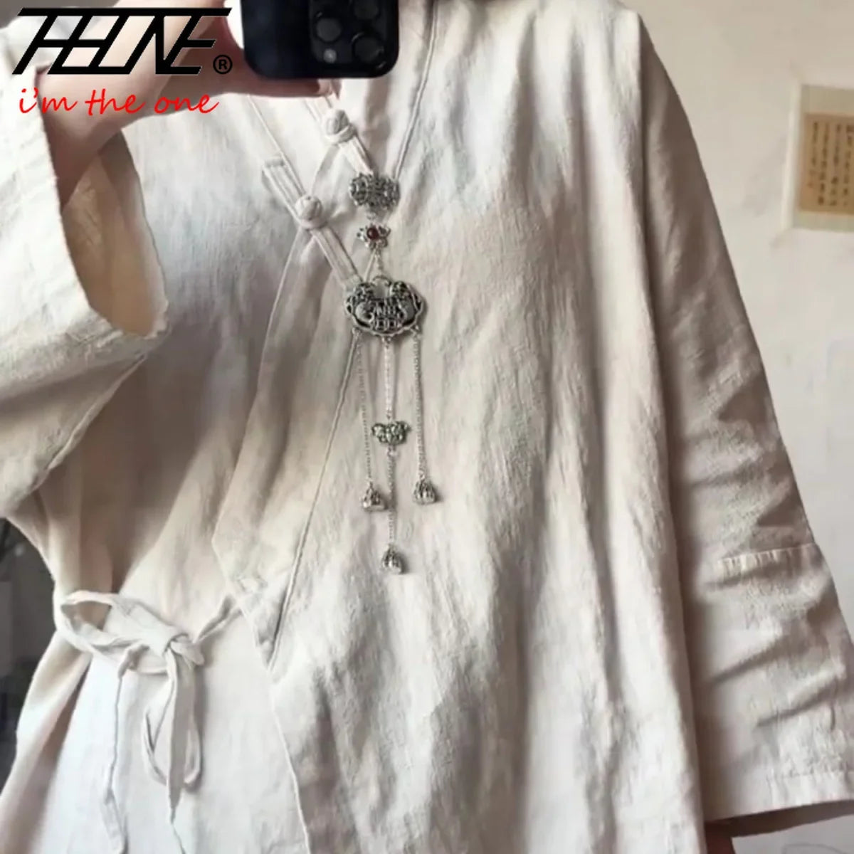 Autumn Fashion Woman Blouse 2024 Lace-up Vintage Blusa Mujer Long Sleeve Korean Women's Shirts Cotton Linen Solid Casual Camisas
