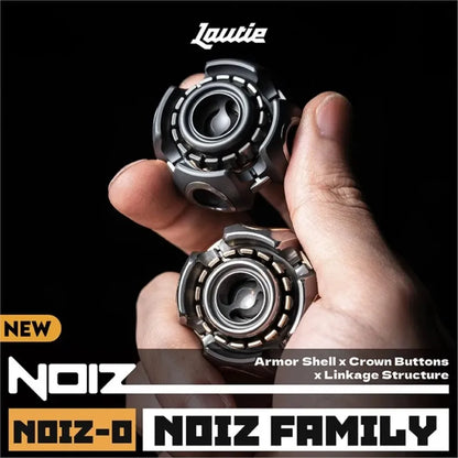 LAUTIE Noiz O Fidget Spinner Noiz Series Metal Fidget Toy Stress Office Stress Release Toy Finger Spinner