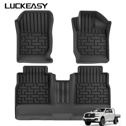 for GWM Cannon Ute 2021-2025 (Fuel Version) Car Floor Mats Protective Mat Accessories Truck Bed Mat Only Fit Right Hand Drive