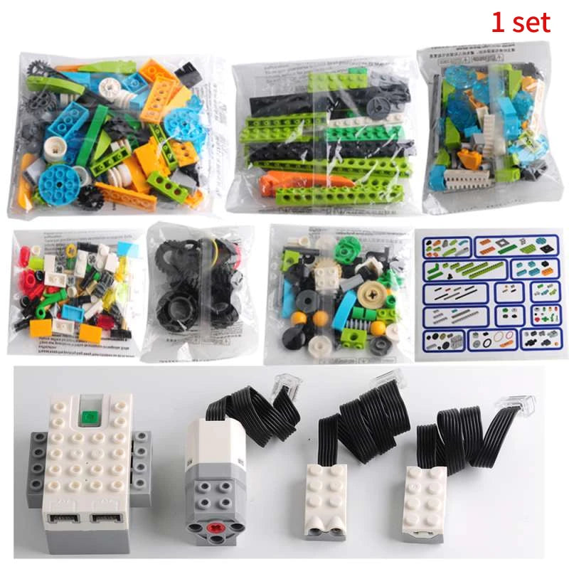 WeDo 2.0 Core Set Programming Robot STEAM 45300 Electronic Building Blocks DIY Educational Toys Gift for Kid Without Storage Box