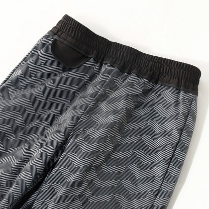 High-End Goose down Trousers Lightweight Warm Winter New Style Men's Simple Match Casual Elastic Waist Cuffed down Pants