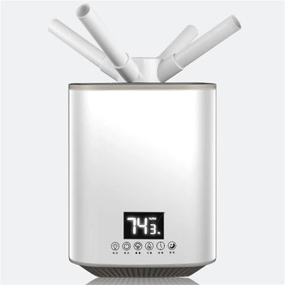 Air Humidifier 3L High-capacity Electric Humidifiers Double Nozzle Diffuser Bedroom Cool Mist Maker Night Lamp Purification